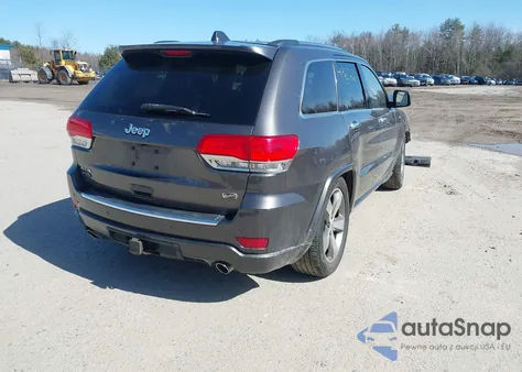 2015 Jeep Grand Cherokee Overland из США, поврежденный, VIN 1C4RJFCG2FC624258